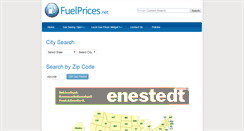 Desktop Screenshot of fuelprices.net